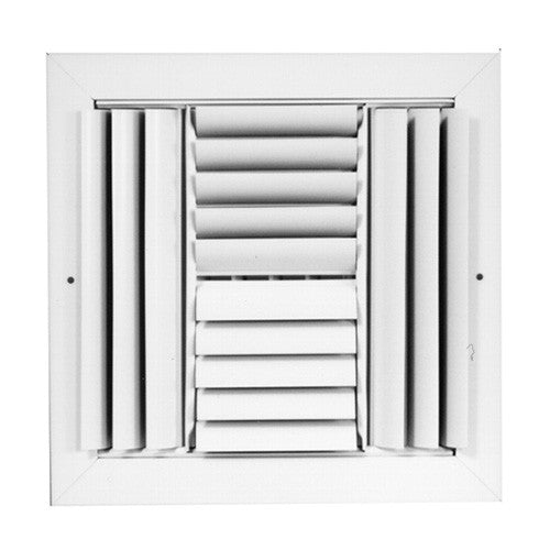 METALAIRE - LS4D Curved Blade 4 way Adjustable Surface Mtd. Supply Registers